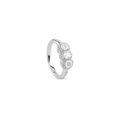 Salvini - Anello Classico - Oro Bianco - Diamante