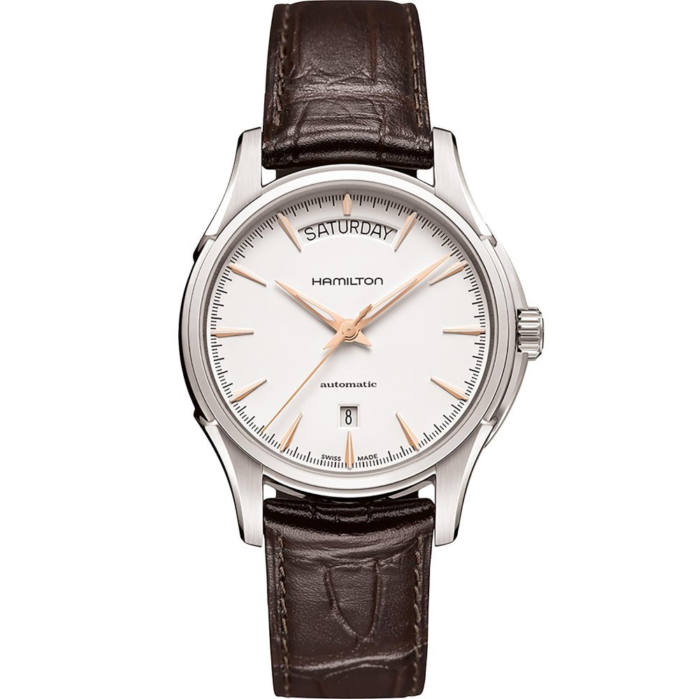 Hamilton - Jazzmaster Day Date Auto - Bianco - Acciaio