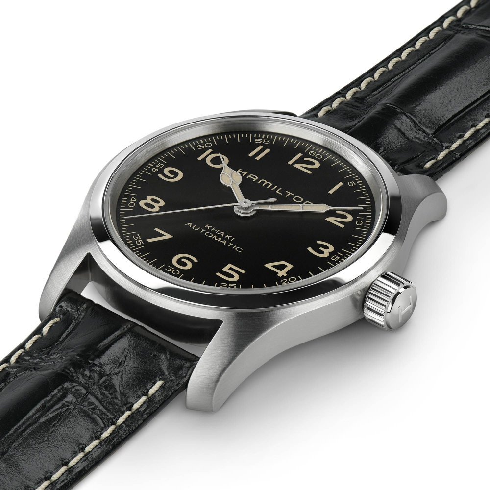 Hamilton - Khaki Field Murph - Acciaio - Nero