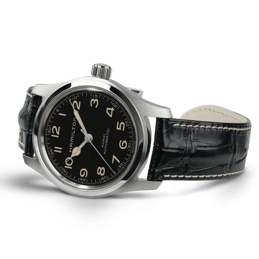 Hamilton - Khaki Field Murph - Acciaio - Nero