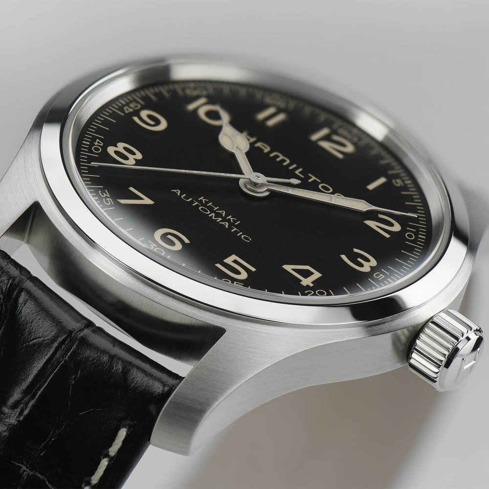 Hamilton - Khaki Field Murph - Acciaio - Nero