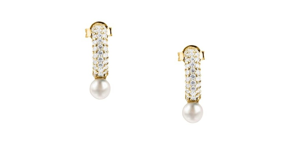 Morellato Jewels - Orecchini Perla - Oro - Zirconi