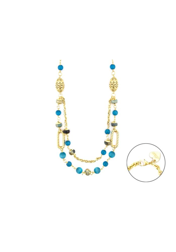 4Us Cesare Paciotti - Collana Amazzonite - Elegante