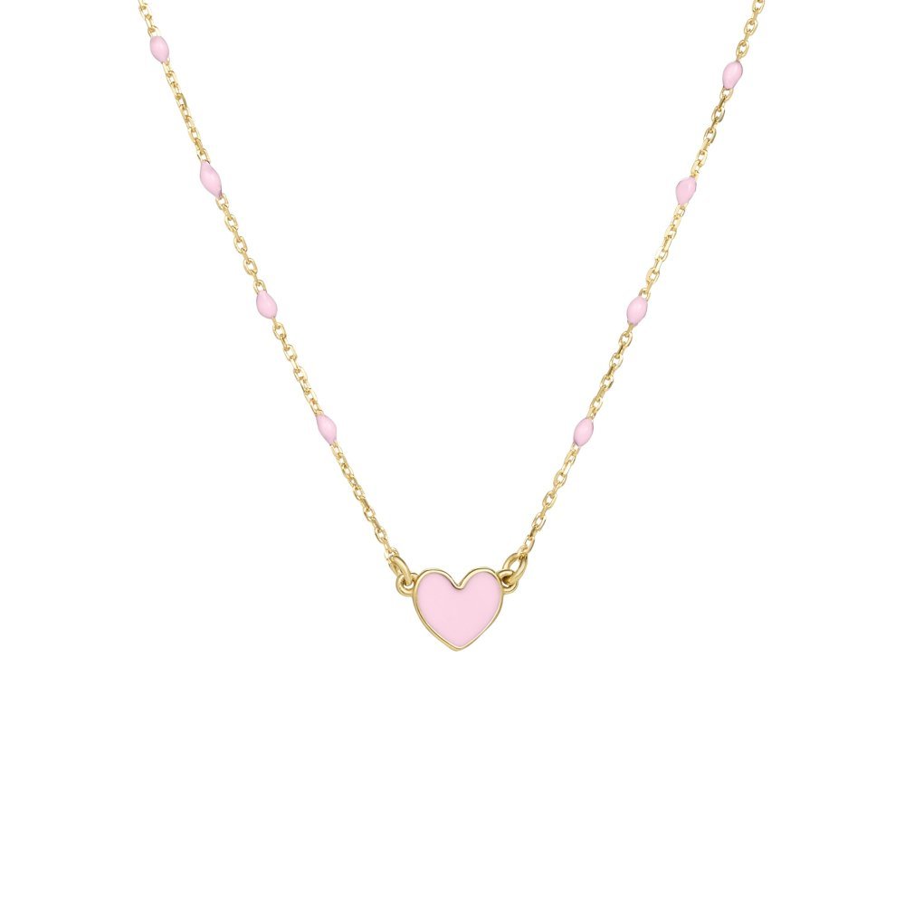 Rue Des Mille - Girocollo Cuore - Oro 18Kt - Smaltato