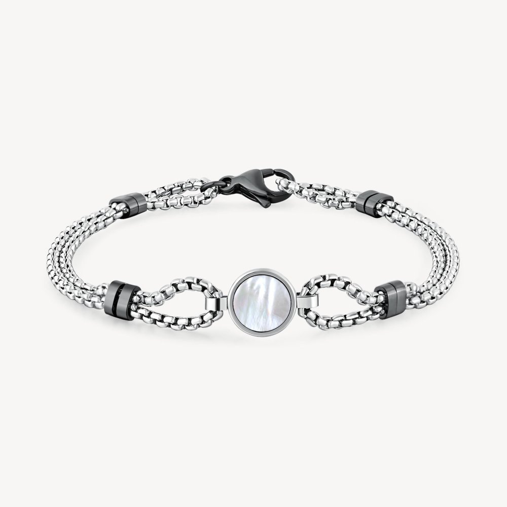 Brosway - Bracciale Poseidon - Acciaio - Rutenio