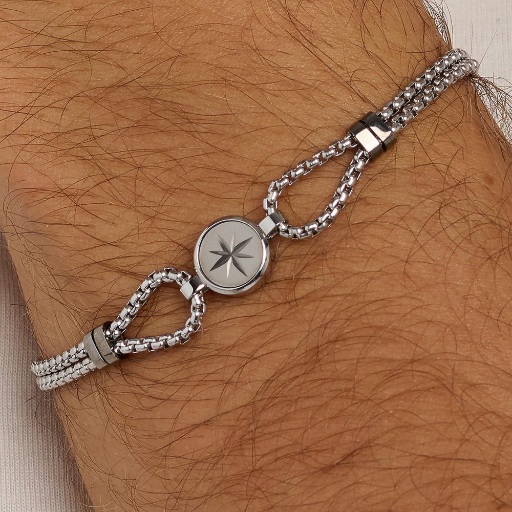 Brosway - Bracciale Poseidon - Acciaio - Rutenio