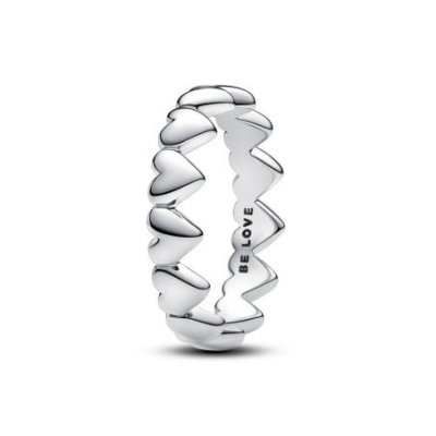 Anello Fascia a Cuori Be Love