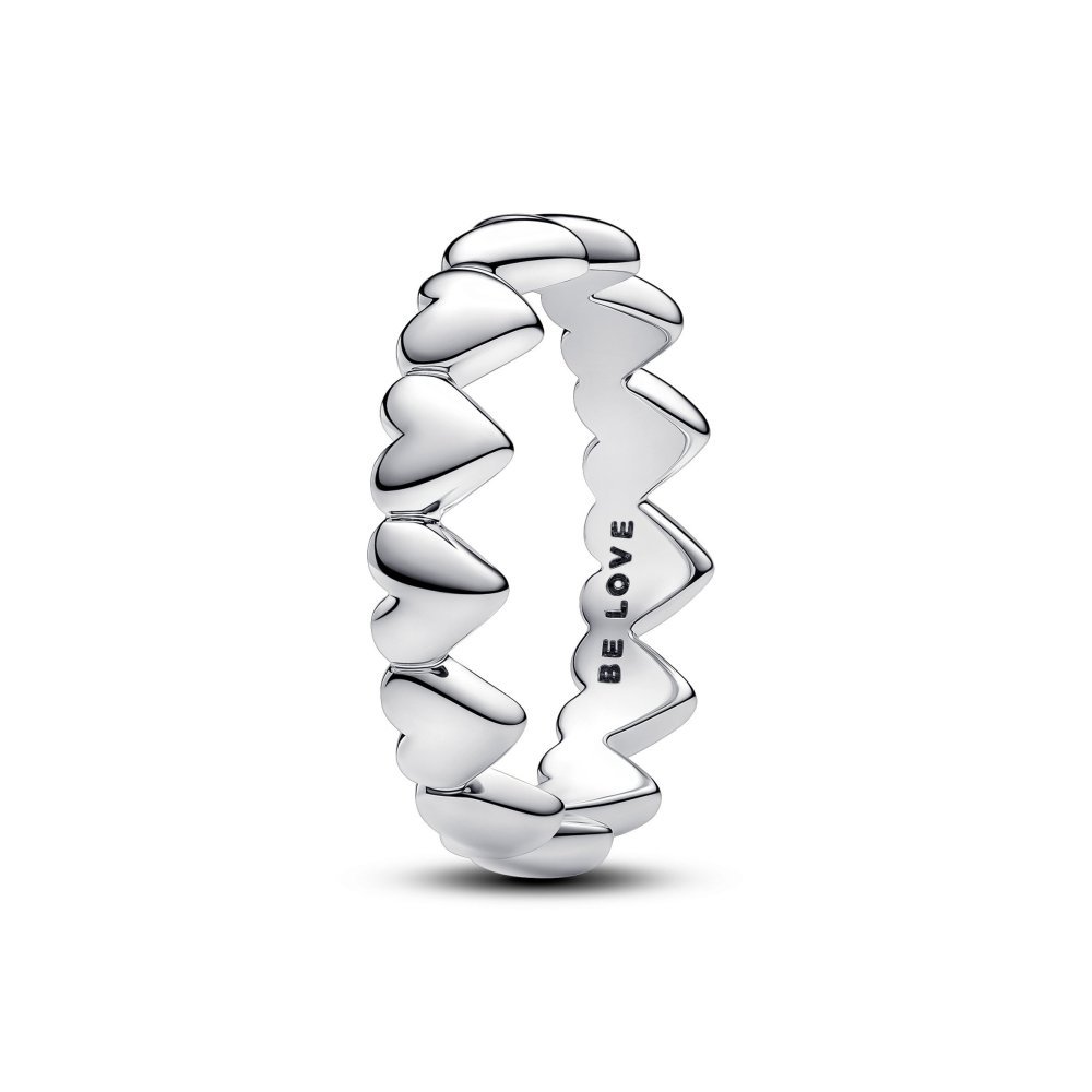 Anello Fascia a Cuori Be Love