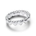 Anello Fascia a Cuori Be Love