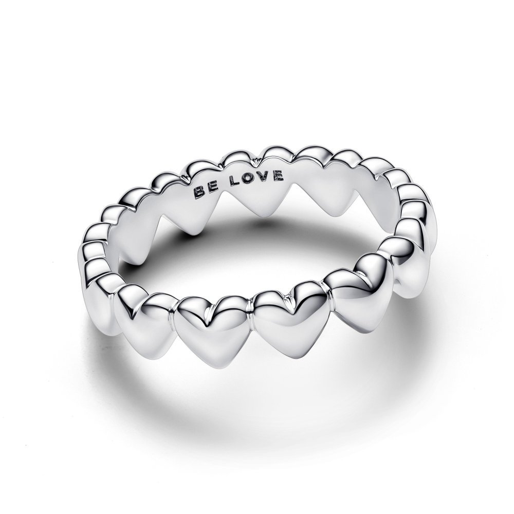 Anello Fascia a Cuori Be Love