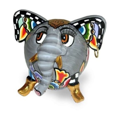 Toms Drag - Elefante Hathi Oro - Scultura Decorativa