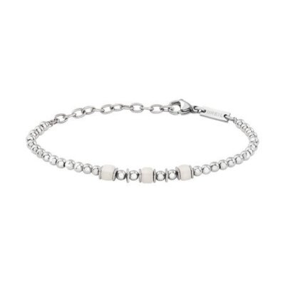 Breil Jewels - Bracciale Mixology - Acciaio - Ceramica Bianca