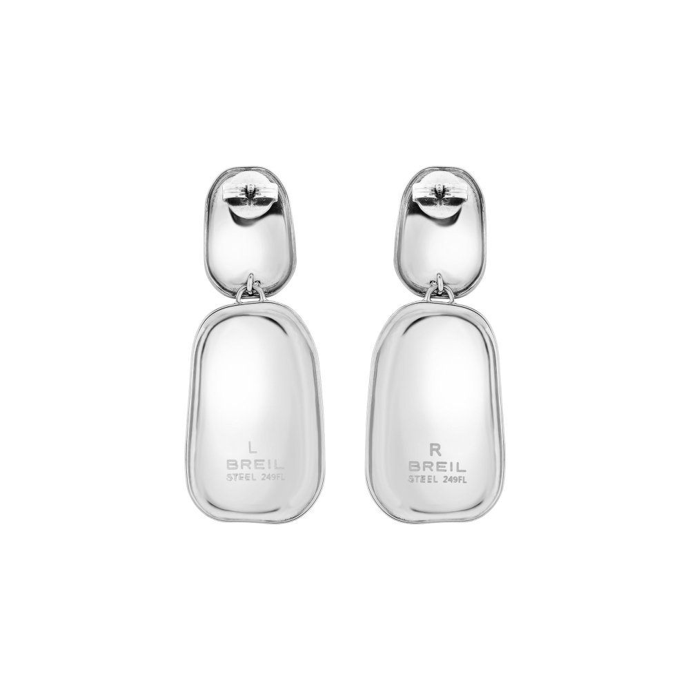 Breil Jewels - Orecchini Sculpture - Acciaio - Argento