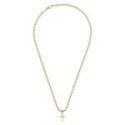 Breil Jewels - Collana Emblems - Acciaio Oro - Croce