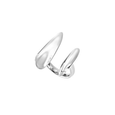 Breil Jewels - Anello B Whisper - Acciaio - Finitura Specchiata