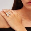 Breil Jewels - Anello B Whisper - Acciaio - Finitura Specchiata
