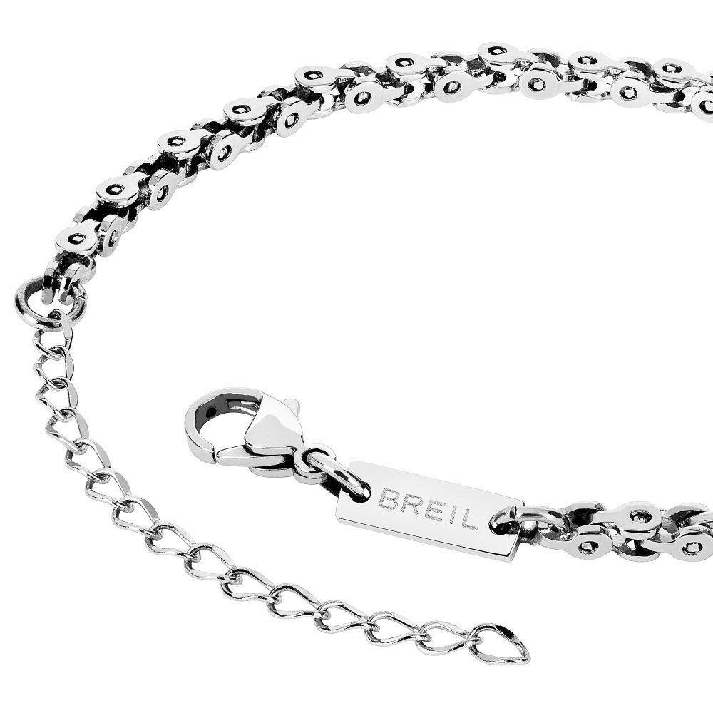 Breil Jewels - Bracciale Gear Uomo - Acciaio - Colore Argento
