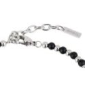 Breil Jewels - Bracciale Acciaio Onice - Collezione Black Onyx - Argento