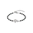Breil Jewels - Bracciale Uomo Acciaio - Onice Nera - Black Onyx