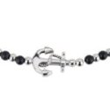 Breil Jewels - Bracciale Uomo Acciaio - Onice Nera - Black Onyx