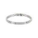 Breil Jewels - Bracciale Acciaio Satinato - Diamante Nero