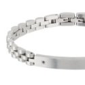 Breil Jewels - Bracciale Acciaio Satinato - Diamante Nero