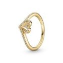 Anello Cuore Desiderio Scintillante