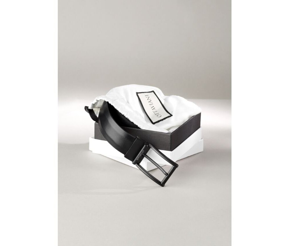 Ottaviani - Cintura In Pelle - Nera - Elegante
