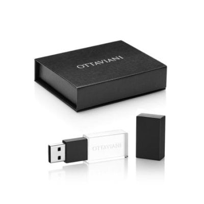 Ottaviani - Chiavetta Usb Nero - 8 Gb - Elegante