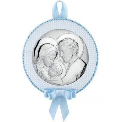 Atelier - Capoculla Sacra Famiglia - Argento - Celeste