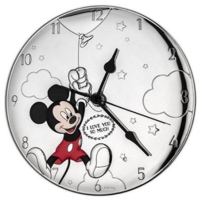 Atelier - Orologio Disney - Argento - Retro Legno