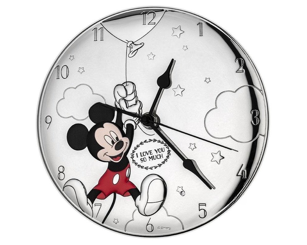 Atelier - Orologio Disney - Argento - Retro Legno
