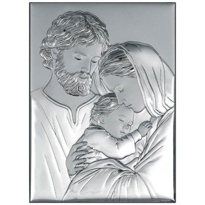 Atelier - Icona Sacra Famiglia - Argento Laminato