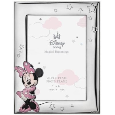 Atelier - Portafoto Minnie - Argento Laminato - Legno