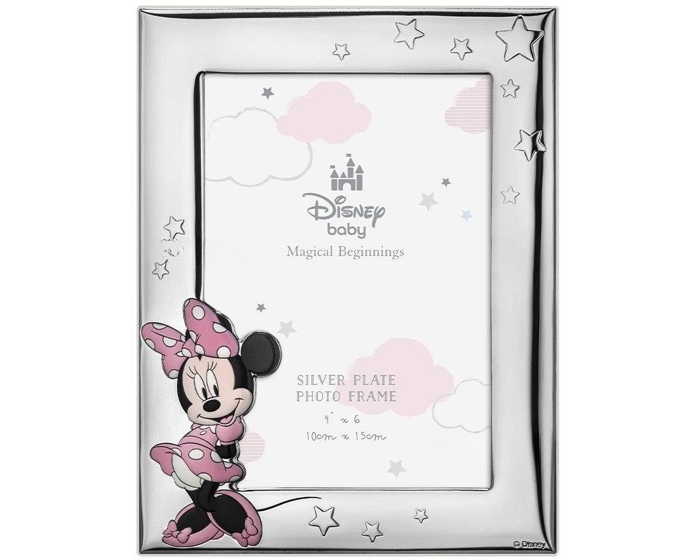 Atelier - Portafoto Minnie - Argento Laminato - Legno