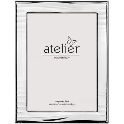Atelier - Portafoto Alba - Argento Laminato - Legno