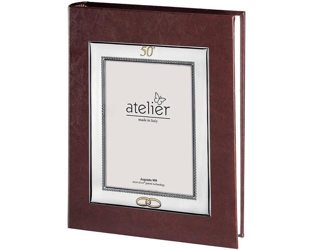 Atelier - Album Foto Anniversario - Argento - 25X30