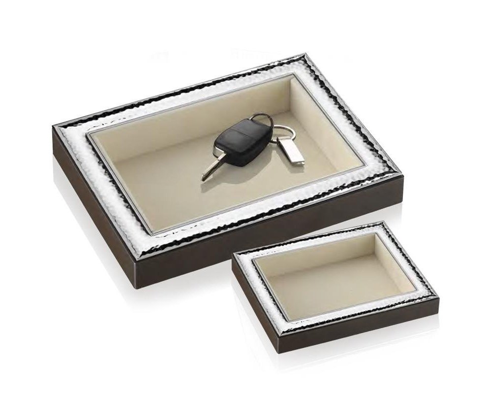 Atelier - Vuotatasche Pearl - Legno - Argento
