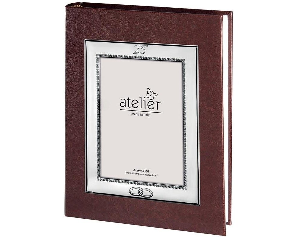 Atelier - Album Foto Anniversario - Argento - 25X30