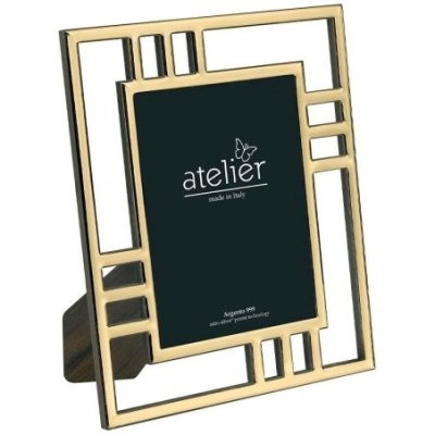 Atelier - Portafoto Home - Argento - Legno