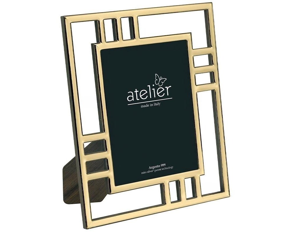 Atelier - Portafoto Home - Argento - Legno
