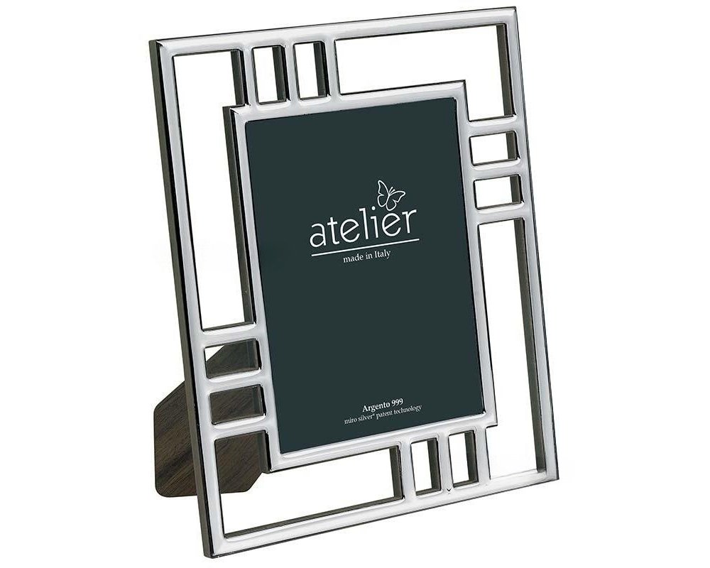 Atelier - Portafoto Traforato - Argento - Home