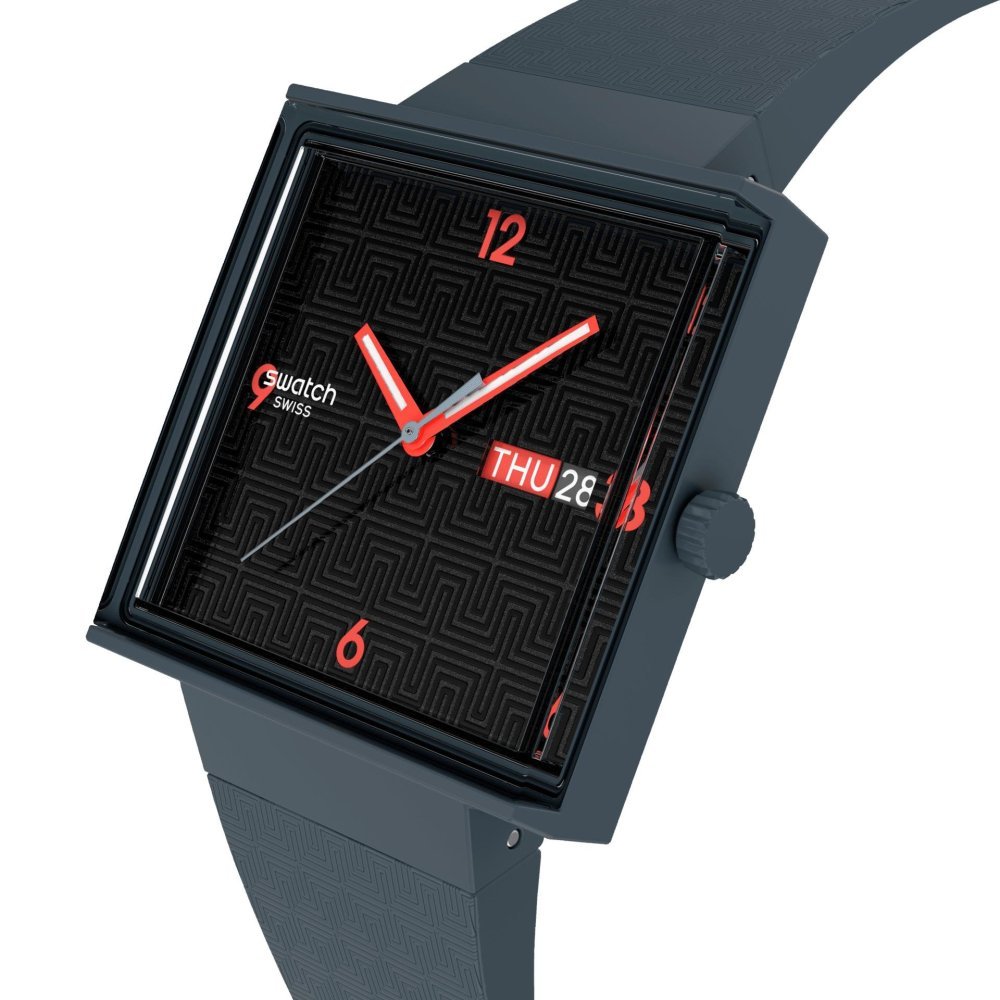 Swatch - Squared Off - Grigio Scuro - Bioceramic
