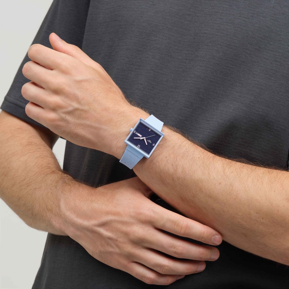 Swatch - Bright Angle - Quadrante Blu - Bioceramic