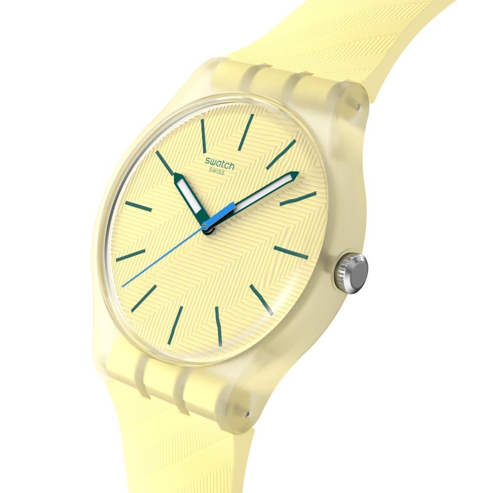 Swatch - Citrus Tilt - Quadrante Giallo - Silicone