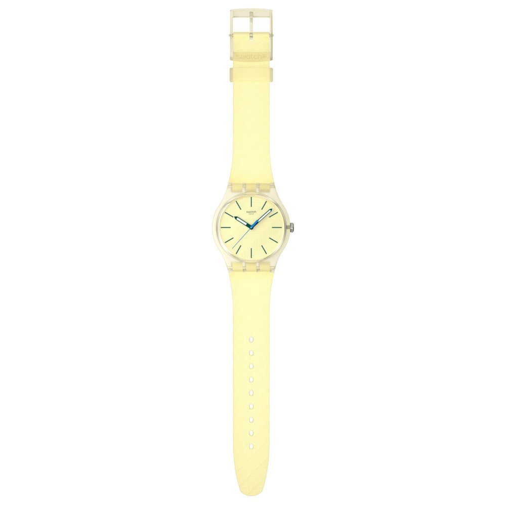 Swatch - Citrus Tilt - Quadrante Giallo - Silicone