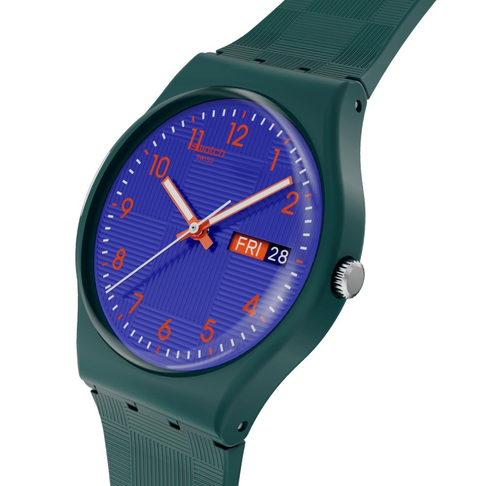 Swatch - Pattern Formation - Quadrante Blu - Silicone