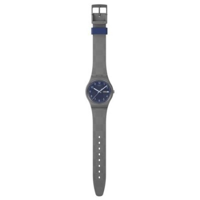 Swatch - Tile Dial Modell - Quadrante Blu - Silicone