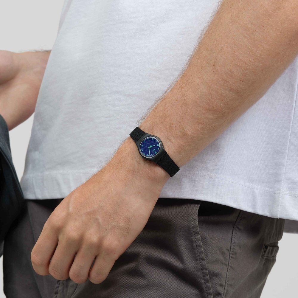 Swatch - Grace In Time - Quadrante Blu - Silicone