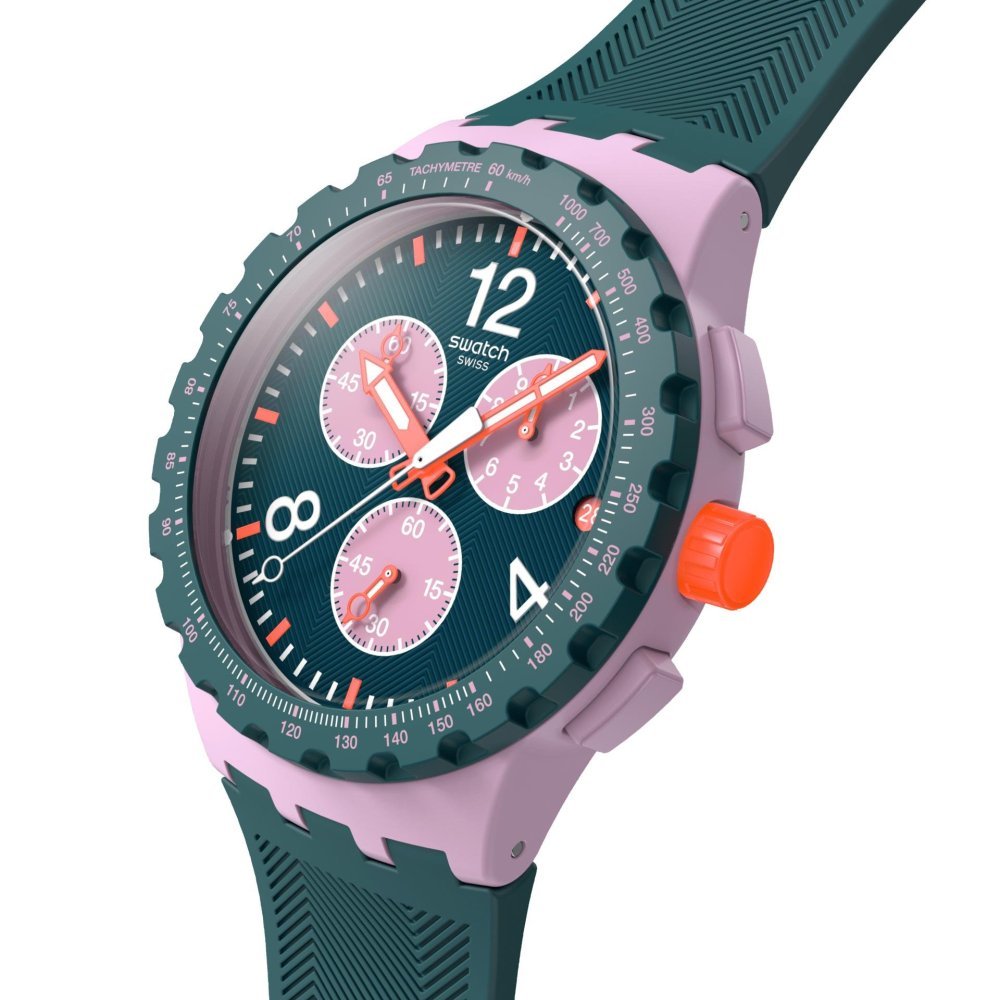 Swatch - Moment Of Rose - Cronografo - Verde